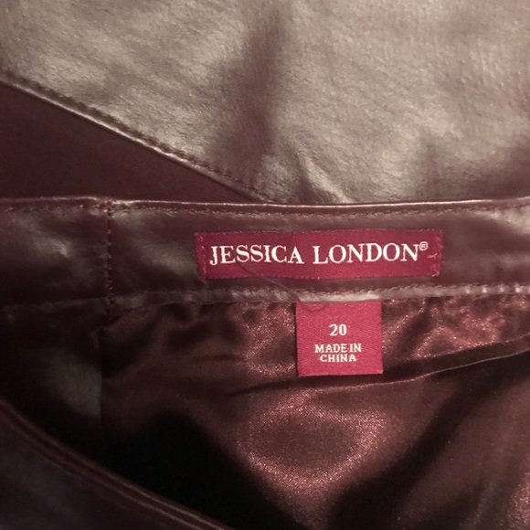 🥶Leather &Ponte Side Panel Skirt - Picture 7 of 8